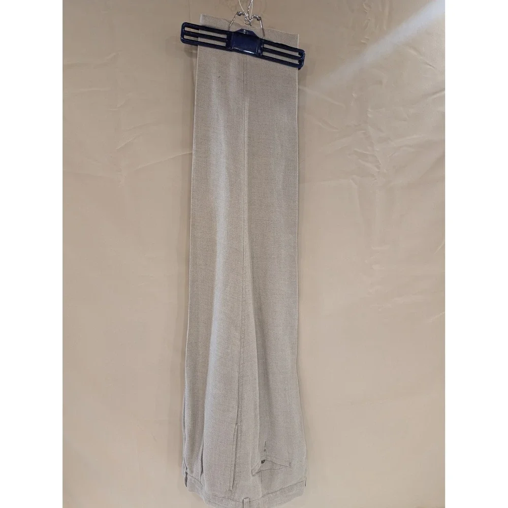 American Eagle Outfitters Men's 100% Linen Beige‎ Dress Pants 38W 32L